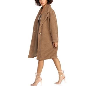 SOLD! Windsor Store All Bundled up Sherpa Coat sz